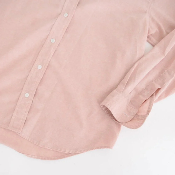 Vintage Bremare Pink Long Sleeve 70% Cotton  Button Up Shirt Size Medium - Picture 6 of 12